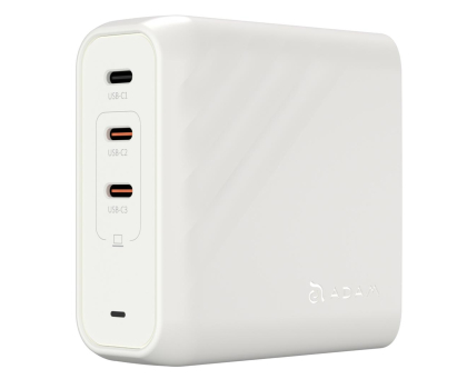 Ładowarka i akumulator ADAM elements Omnia Pro 140 GaN USB-C PD 140W biała APAADPRO140WH